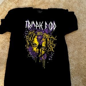 Trippie redd black tee size large